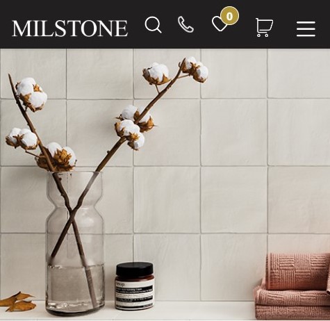 Millstone <span></span> E-commerce for Mosaics and Coverings