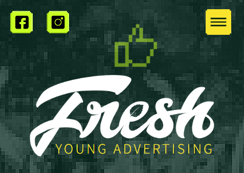Fresh <span></span> Young advertising