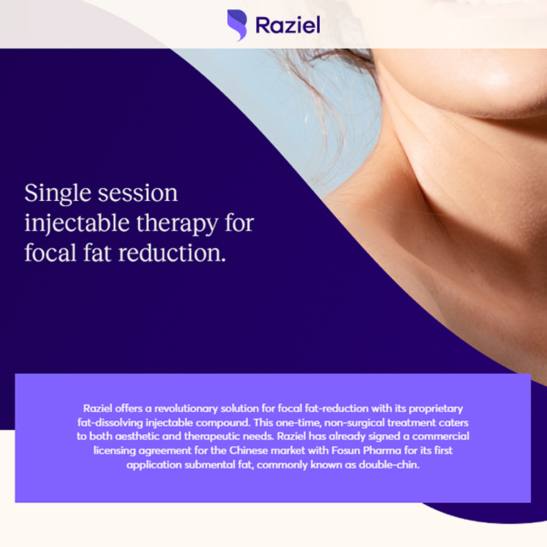 Raziel Therapy Revolutionary solution for focal fat reduction