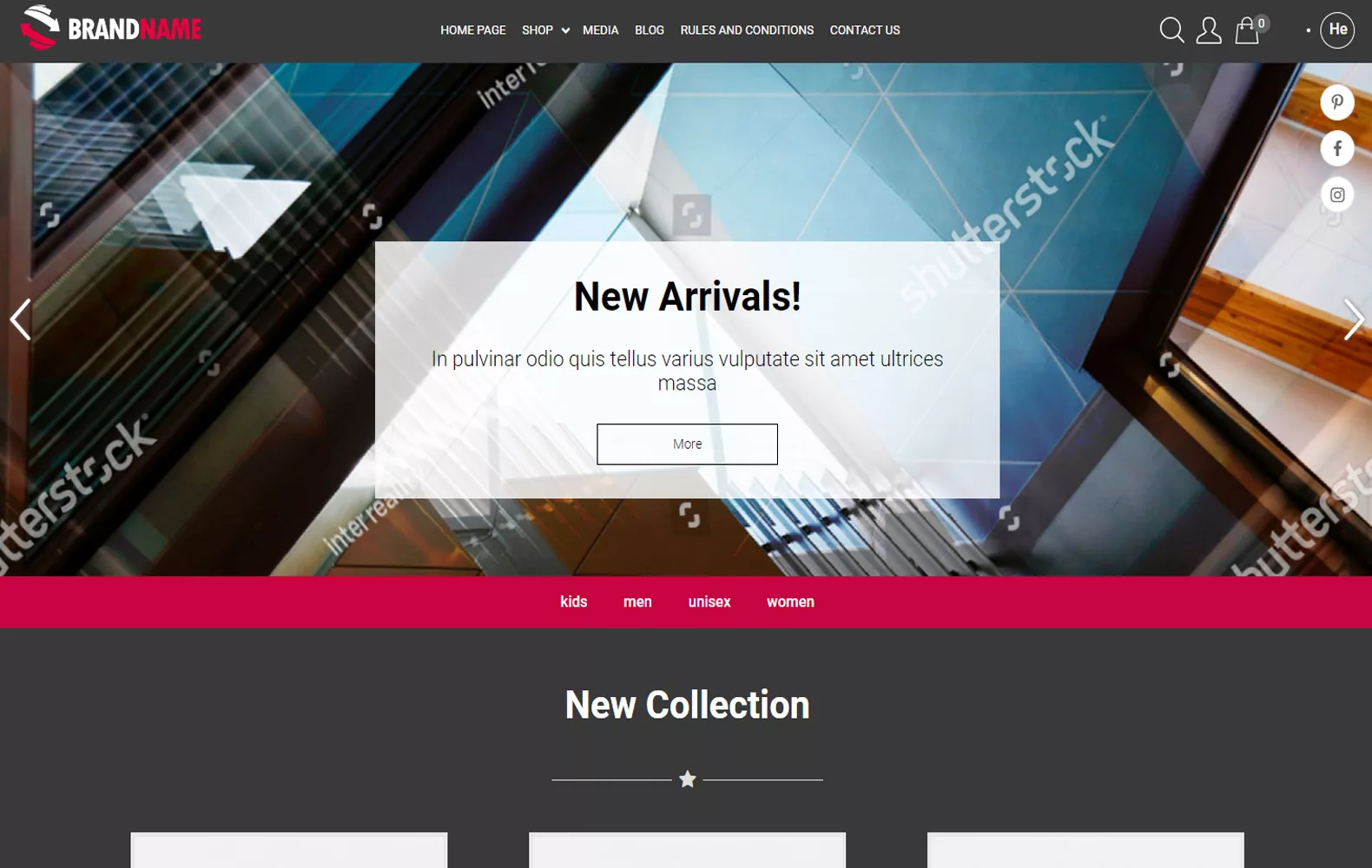 E-commerce Theme